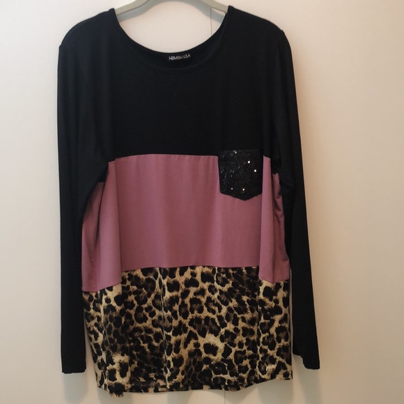 Color Block Soft Top - Picture 8 of 8